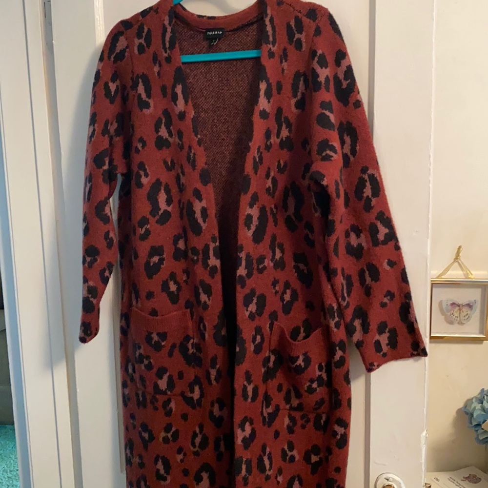 Leopard Cardigan